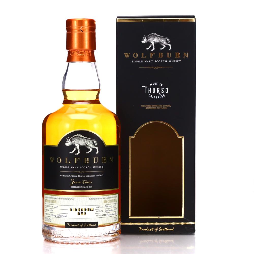 Wolfburn 2015 Single Sherry Cask #131 / Bibendurn Bar