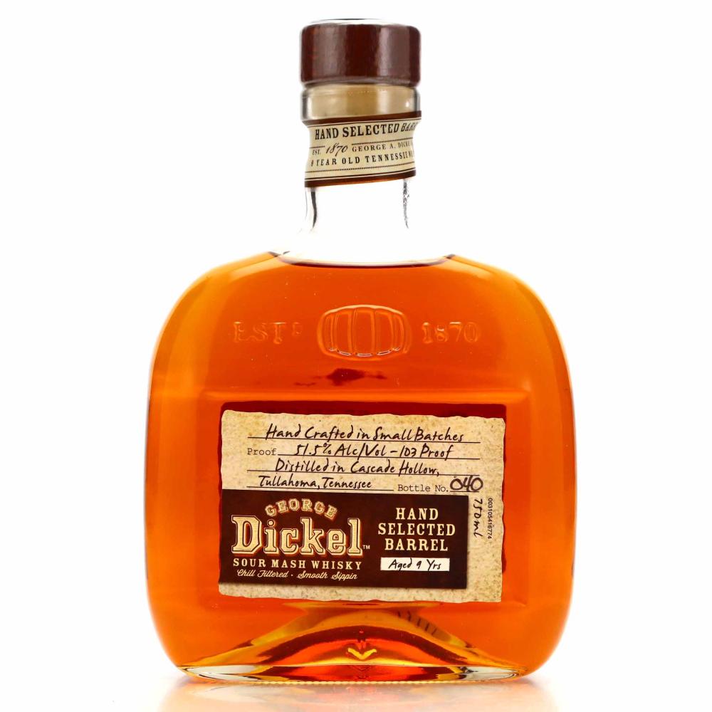 George Dickel 9 Year Old Single Barrel Tennessee Whisky