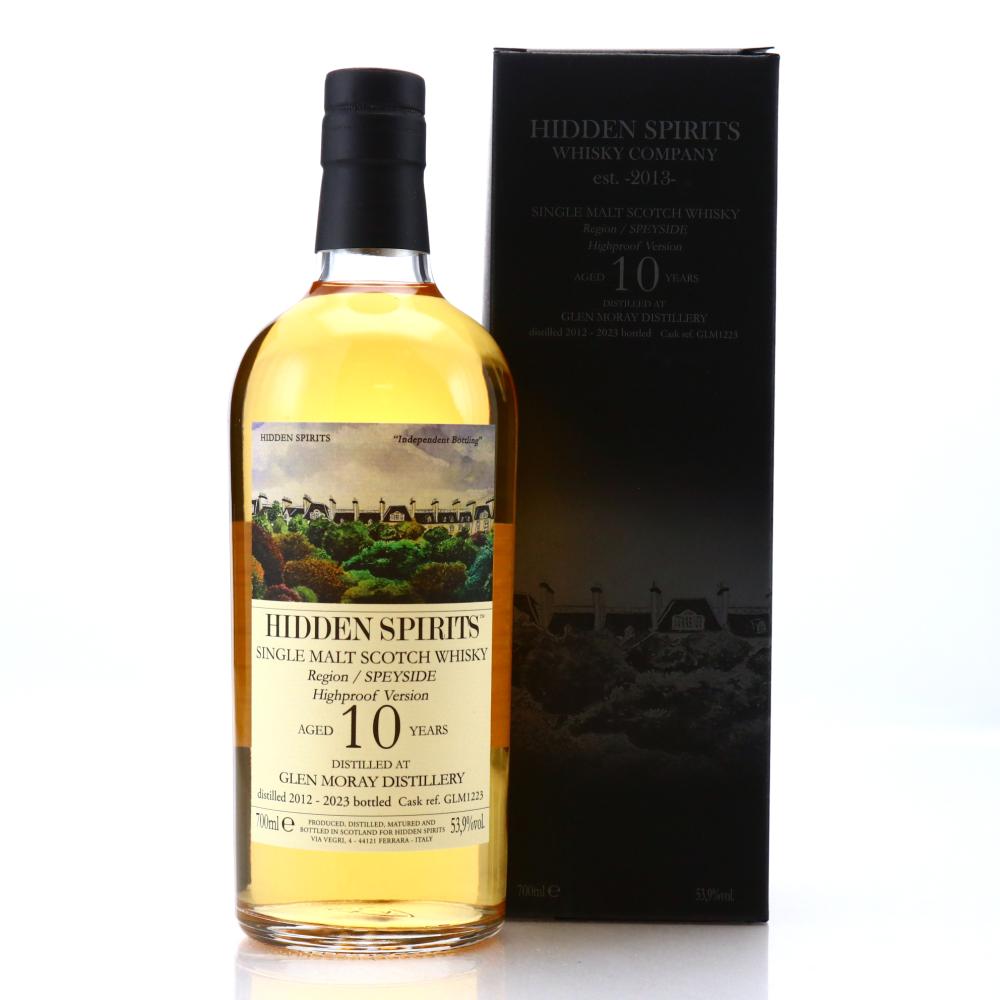 Glen Moray 2012 Hidden Spirits 10 Year Old