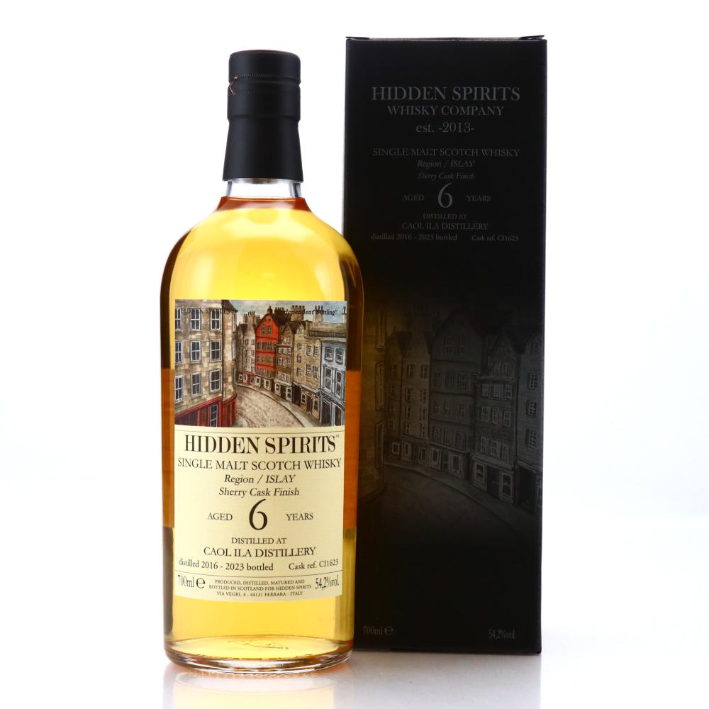 Caol Ila 2016 Hidden Spirits 6 Year Old Sherry Cask Finish