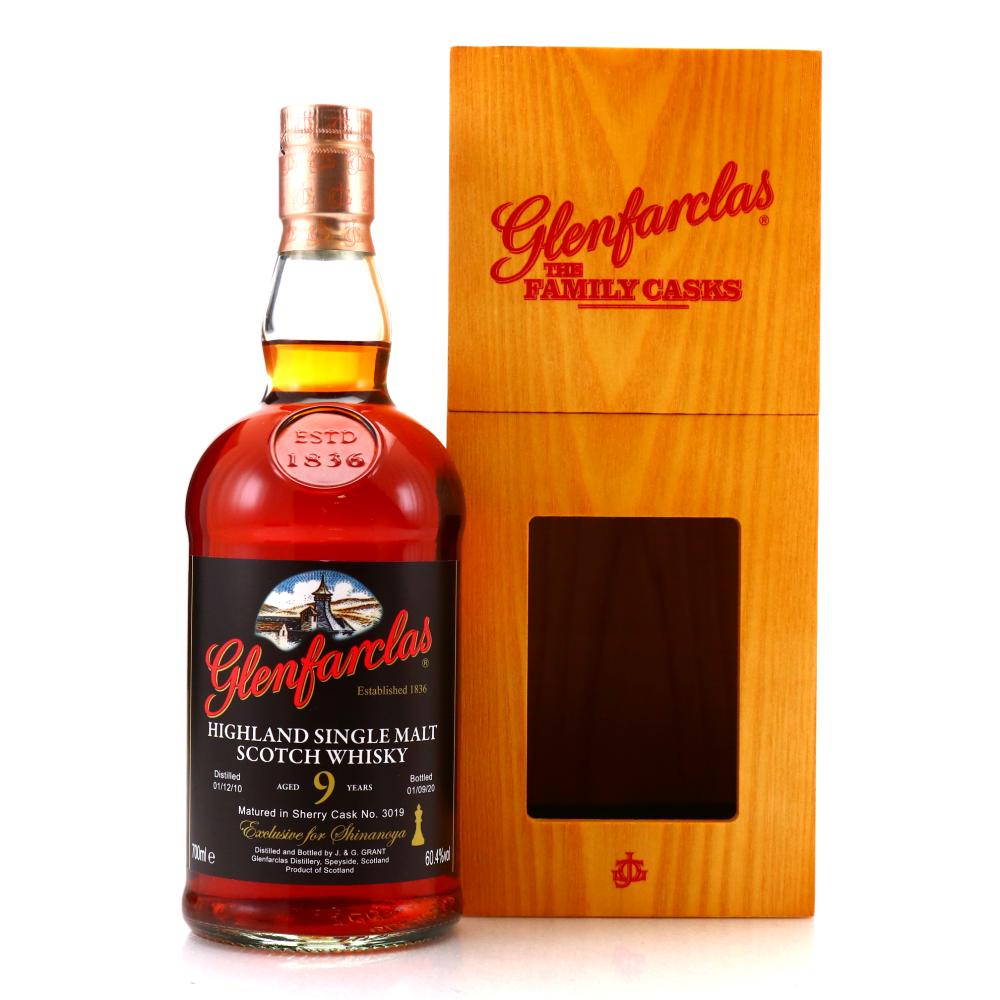 Glenfarclas 2010 Single Sherry Cask 9 Year Old #3019/ Shinanoya