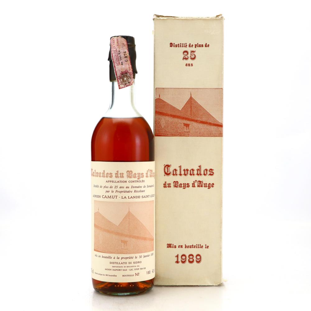 Adrien Camut 25 Year Old Moon Import Calvados Pays d'Auge