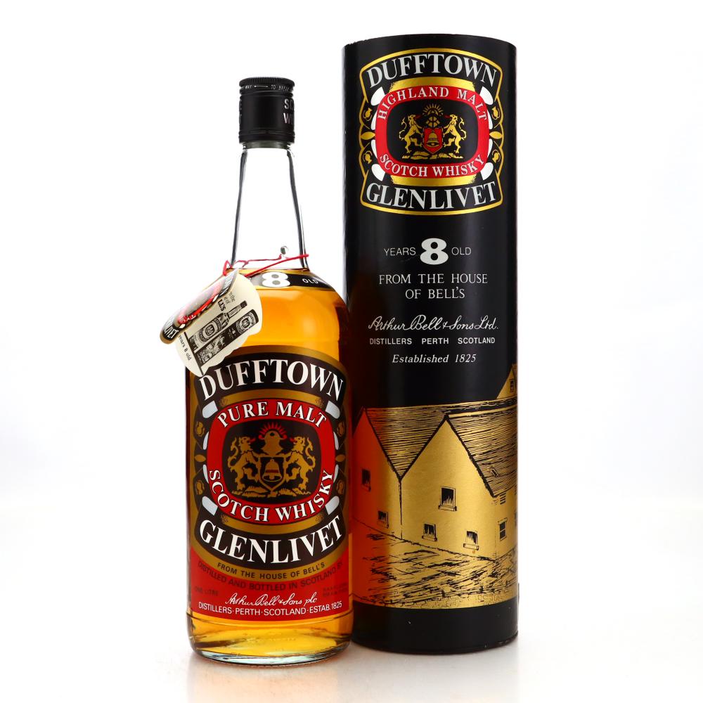 Dufftown 8 Year Old 1 Litre 1970s / NAAFI Stores