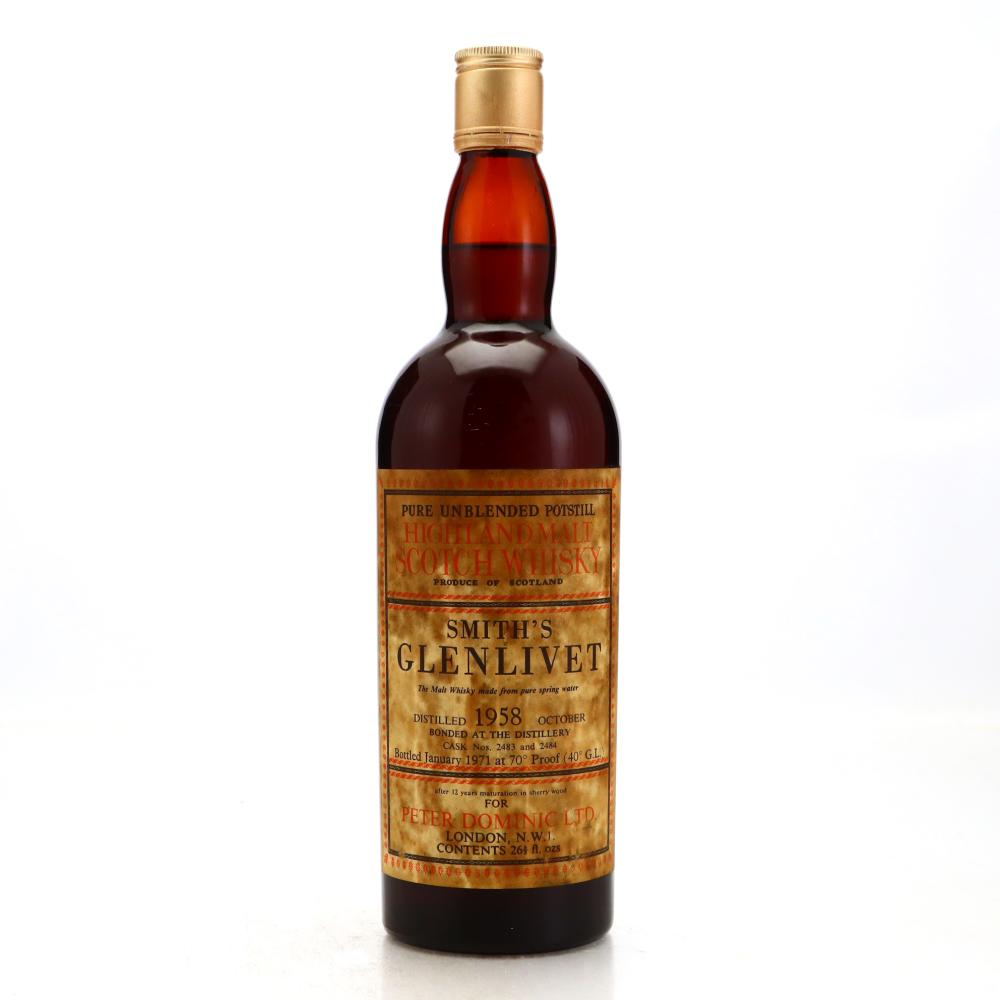Glenlivet 1958 Peter Dominic 12 Year Old