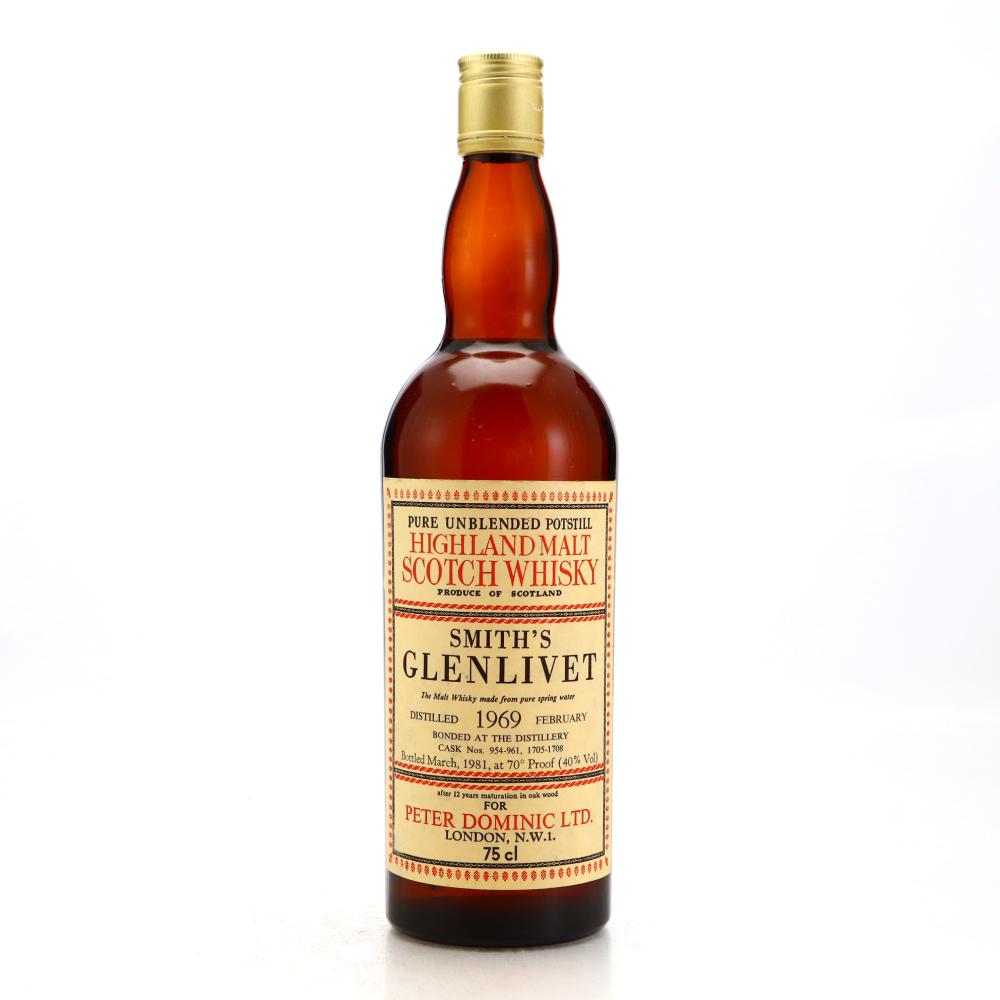 Glenlivet 1969 Peter Dominic 12 Year Old
