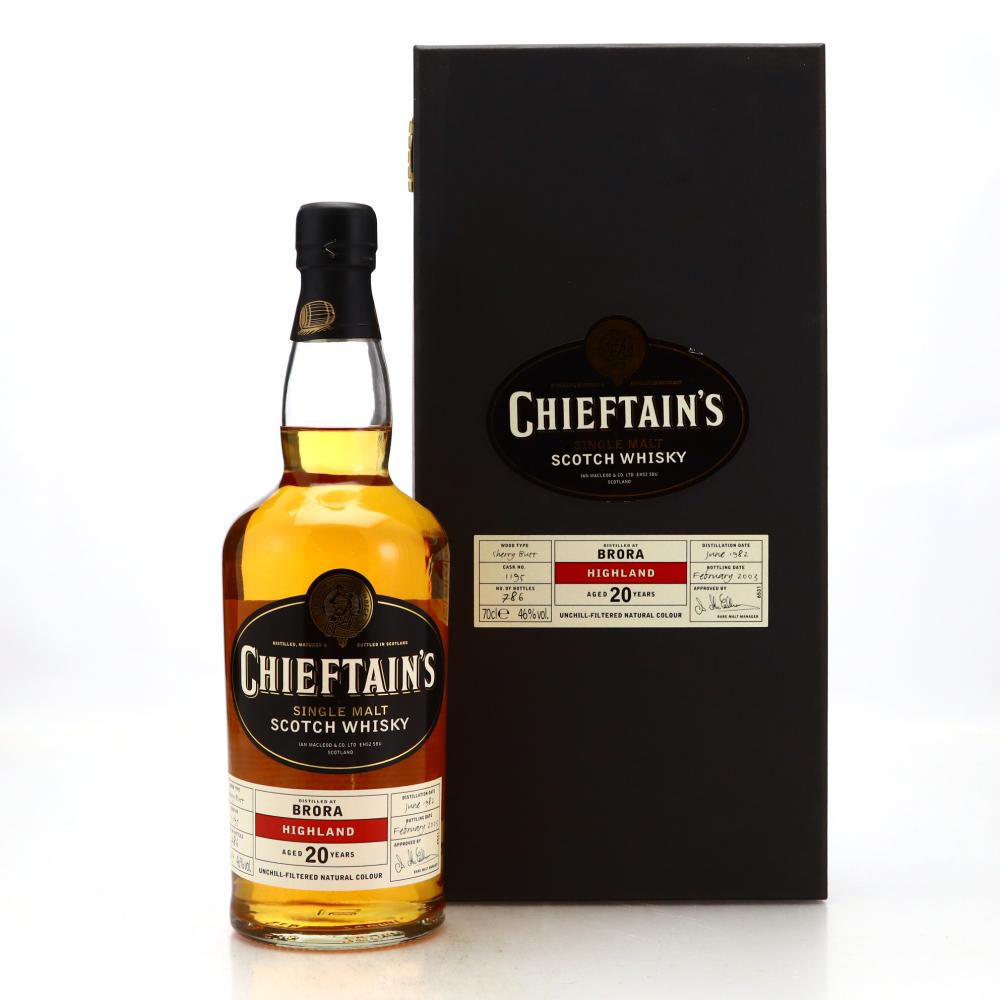 Brora 1982 Chieftain's 20 Year Old #1195