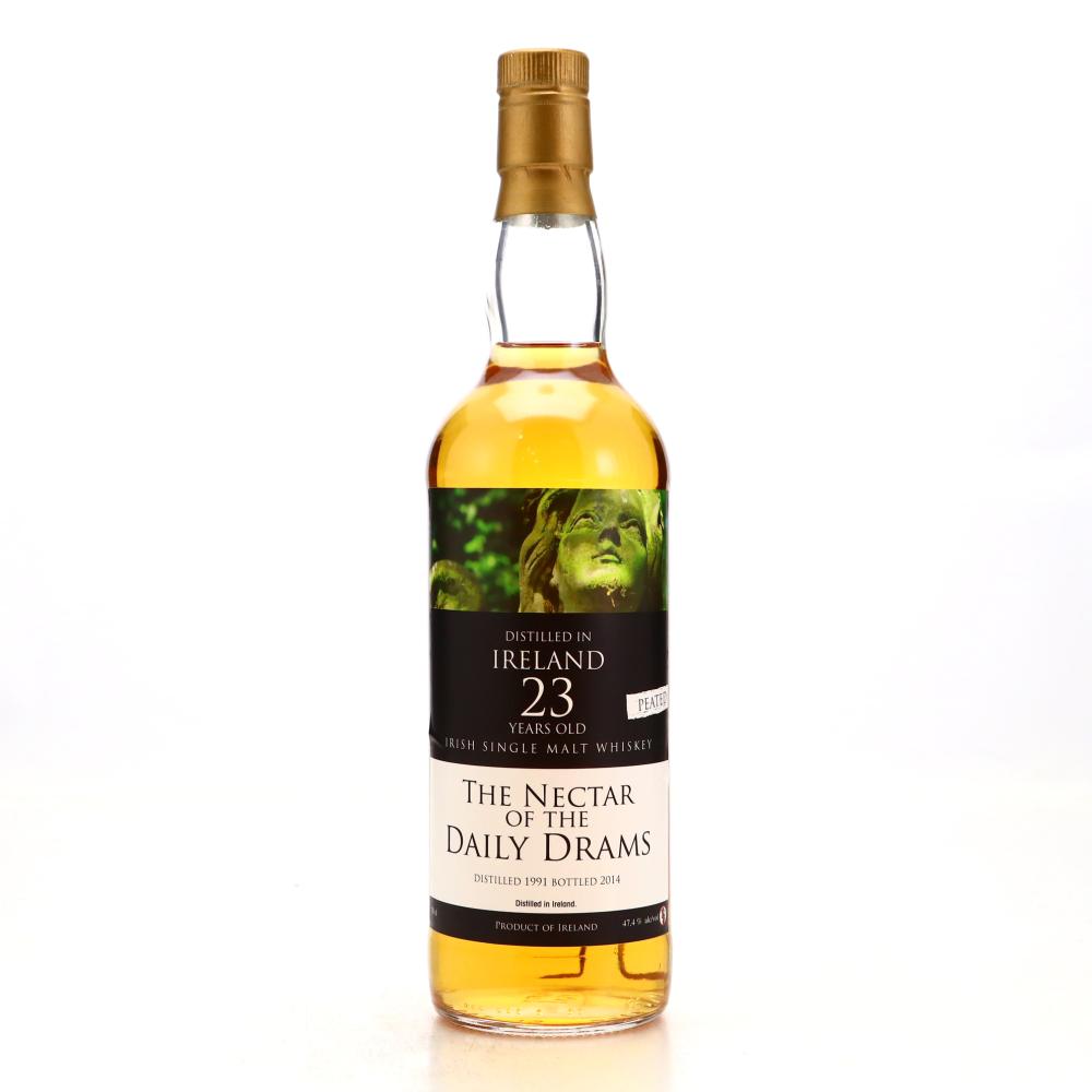 Peated Irish Single Malt 1991 The Nectar of the Daily Drams 23 Year Old