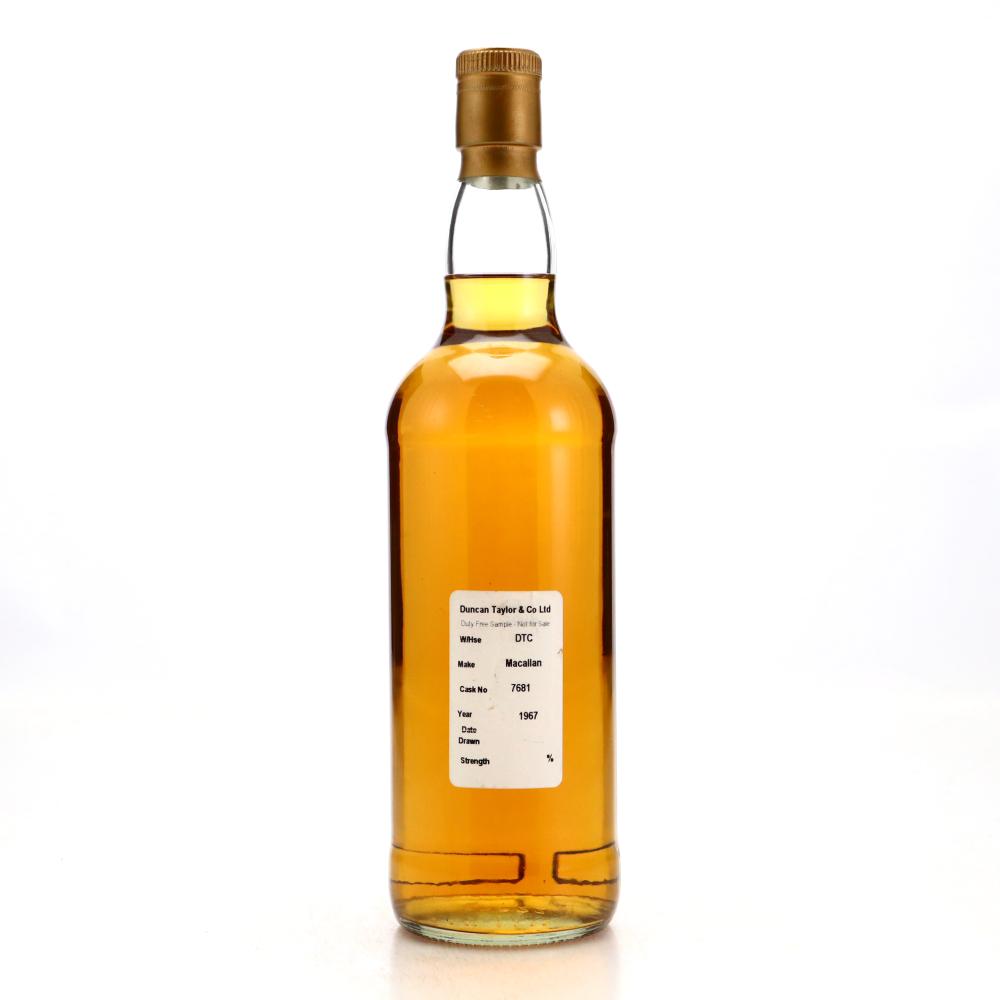 *Macallan 1967 Duncan Taylor Duty Free Sample #7681