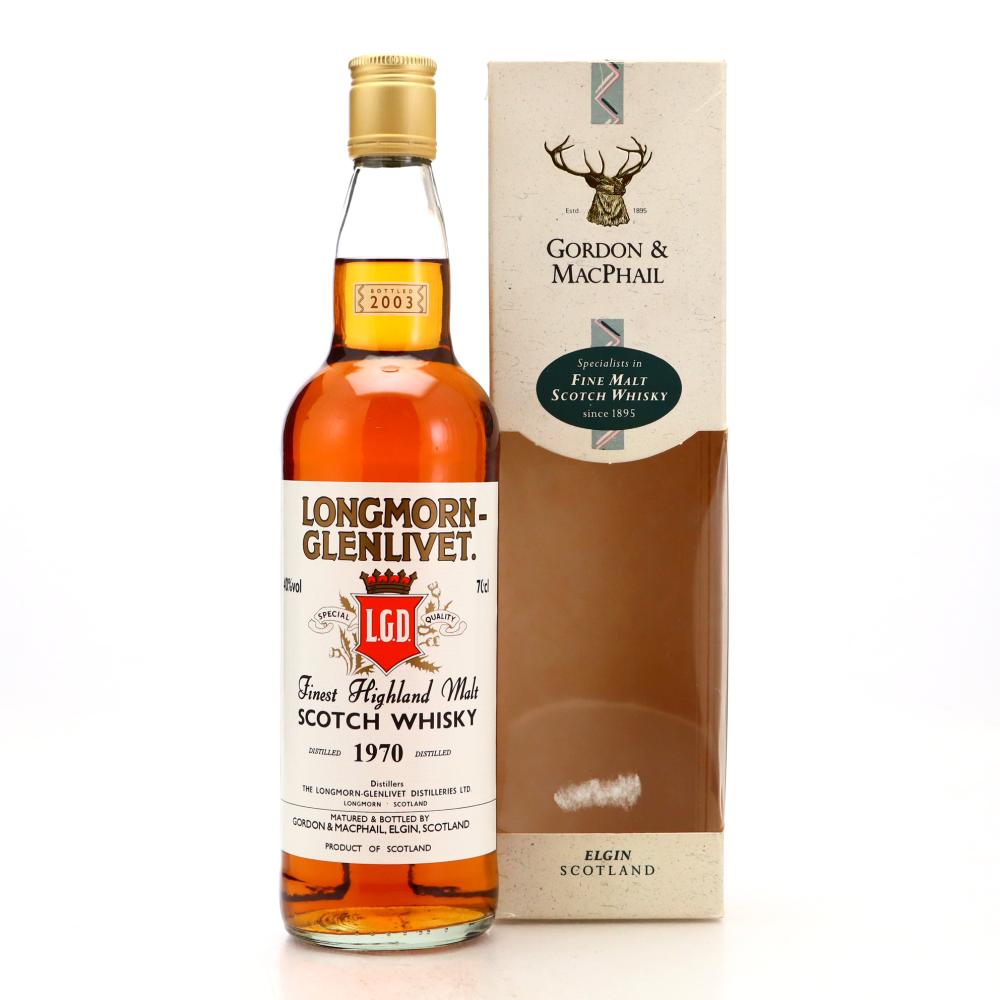 Longmorn 1970 Gordon and MacPhail bottled 2003