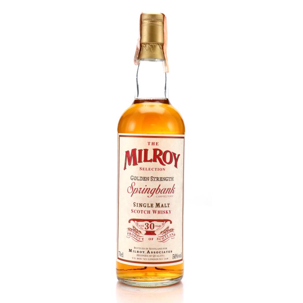 *Springbank 30 Year Old Milroy Selection Golden Strength / 1996 Rotation