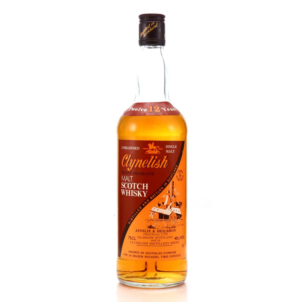 Clynelish 12 Year Old Ainslie and Heilbron early 1980s / La Maison Rocassel