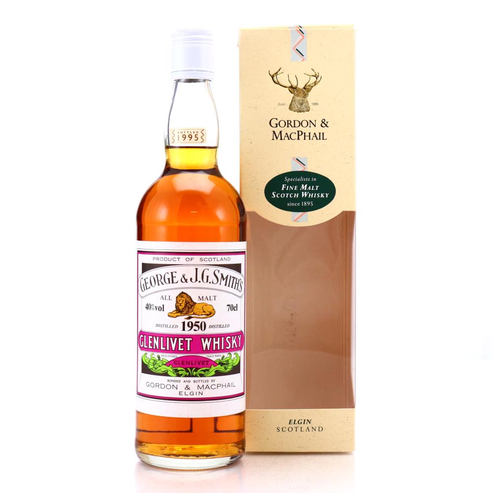 Glenlivet 1950 Gordon and MacPhail bottled 1995