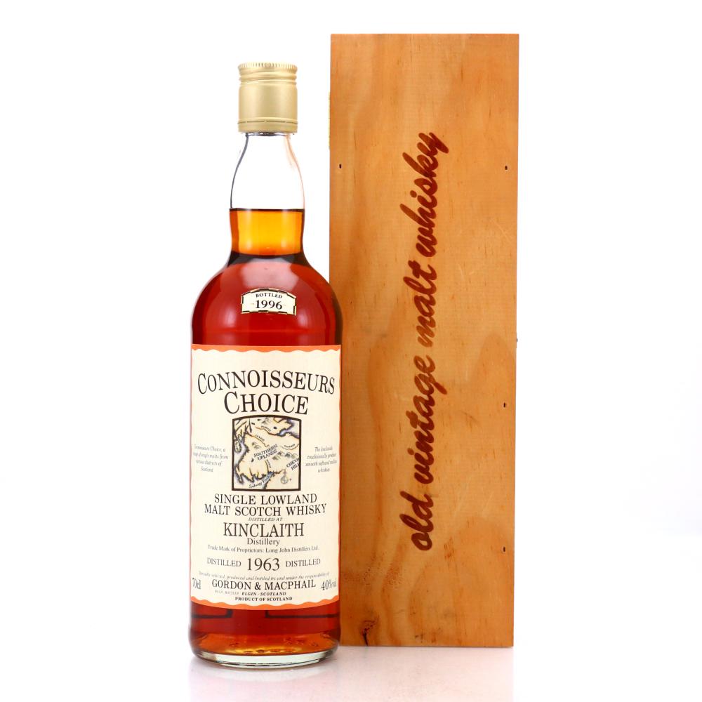 Kinclaith 1963 Gordon and MacPhail bottled 1996