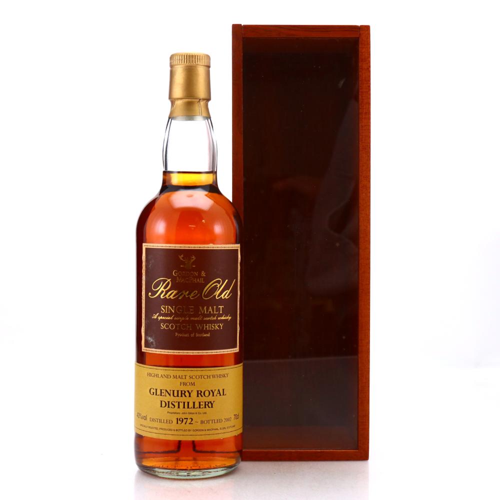 Glenury Royal 1972 Gordon and MacPhail Rare Old bottled 2002