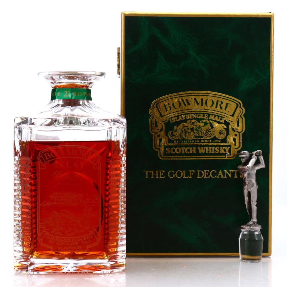 Bowmore 21 Year Old Golf Decanter / St Andrews