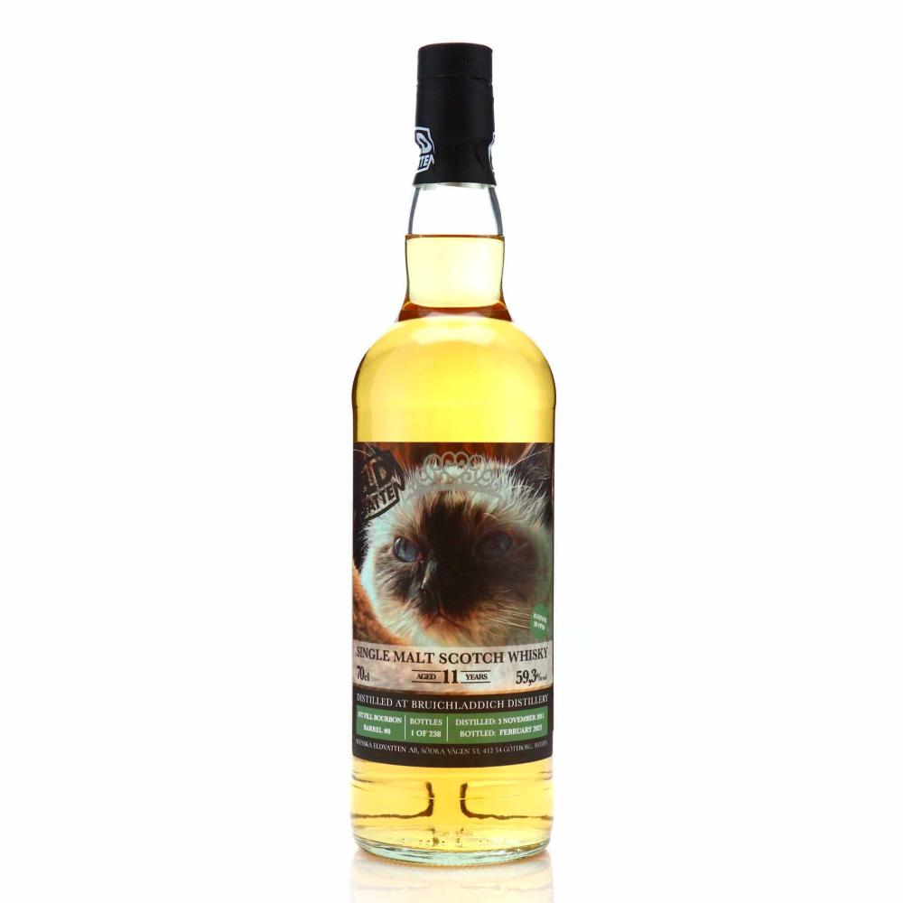 Bruichladdich 2011 Svenska Eldvatten 11 Year Old /Cat Label Series