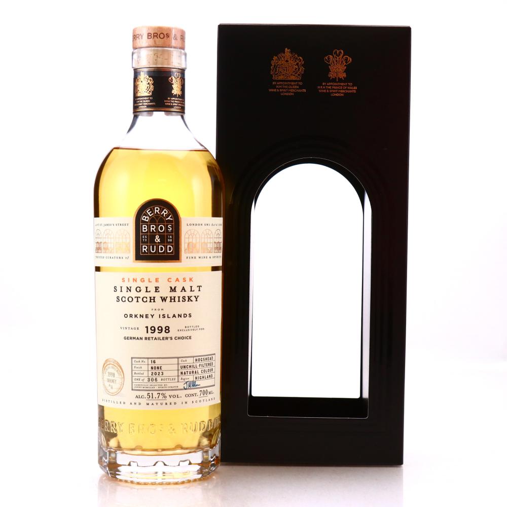 Orkney Single Malt 1998 Berry Brothers and Rudd