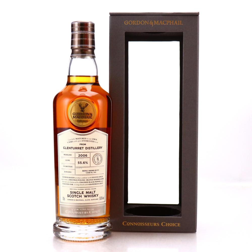 Glenturret 2006 Gordon and MacPhail 15 Year Old / Batch #22/092