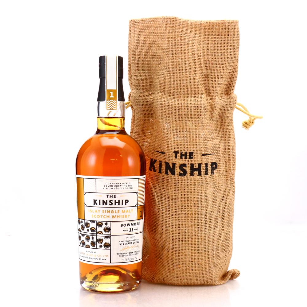 Bowmore 33 Year Old Hunter Laing Kinship / Feis Ile 2021