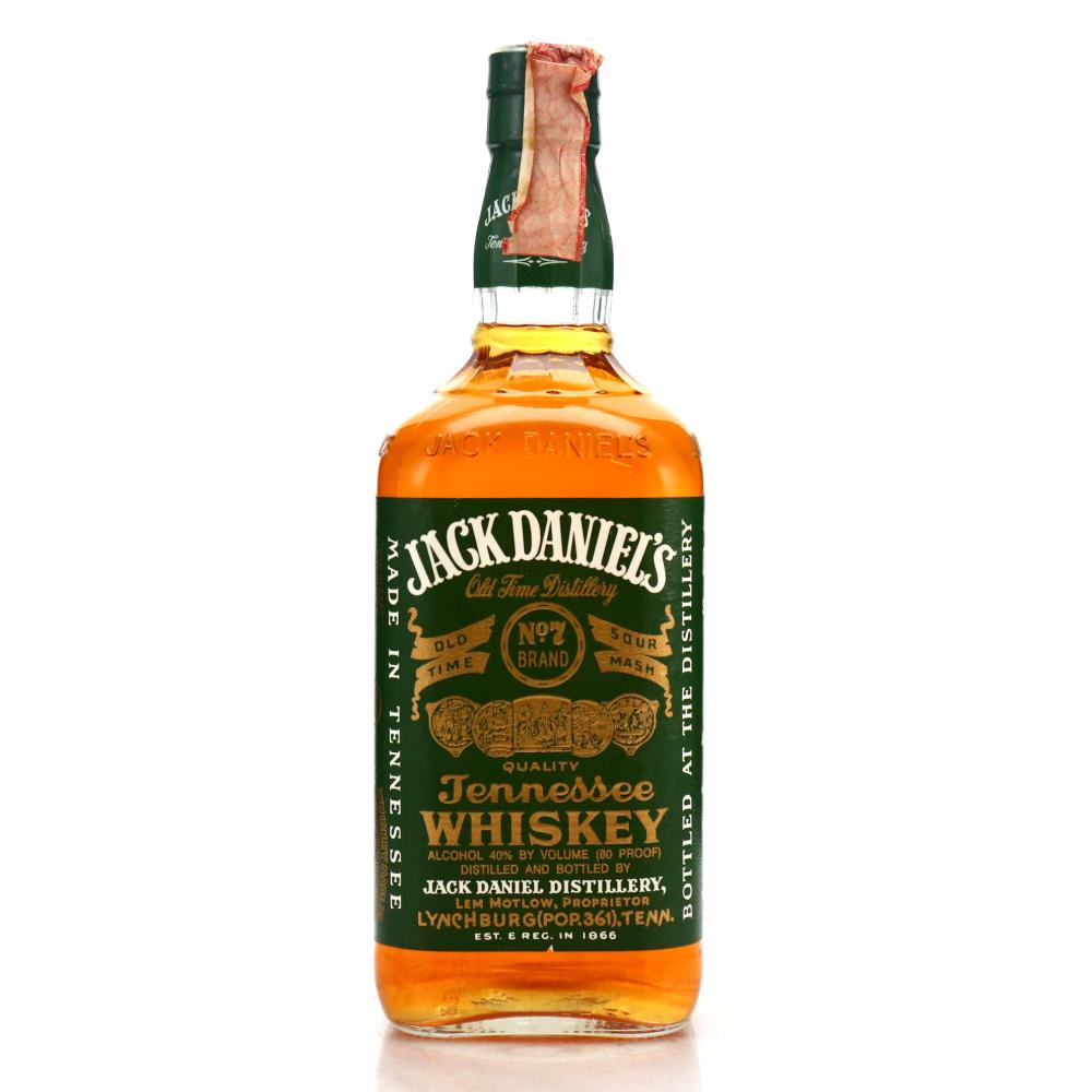 Jack Daniel's Old No.7 Brand Green Label 90 Proof 1988