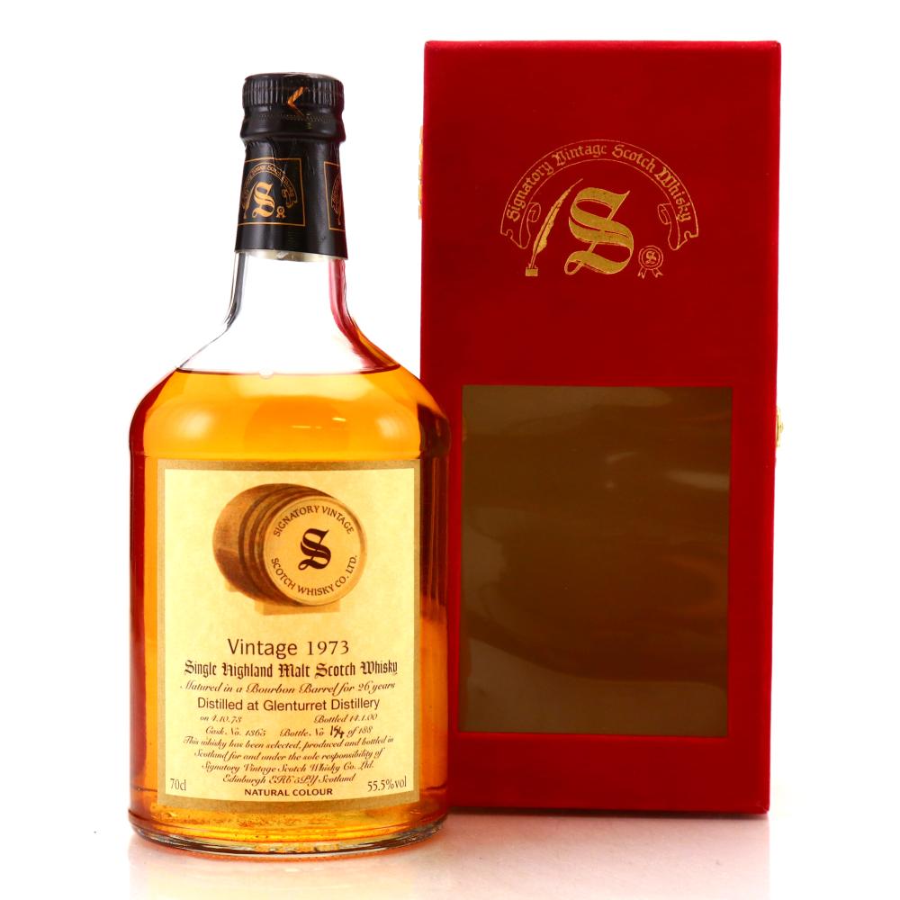 Glenturret 1973 Signatory Vintage 26 Year Old
