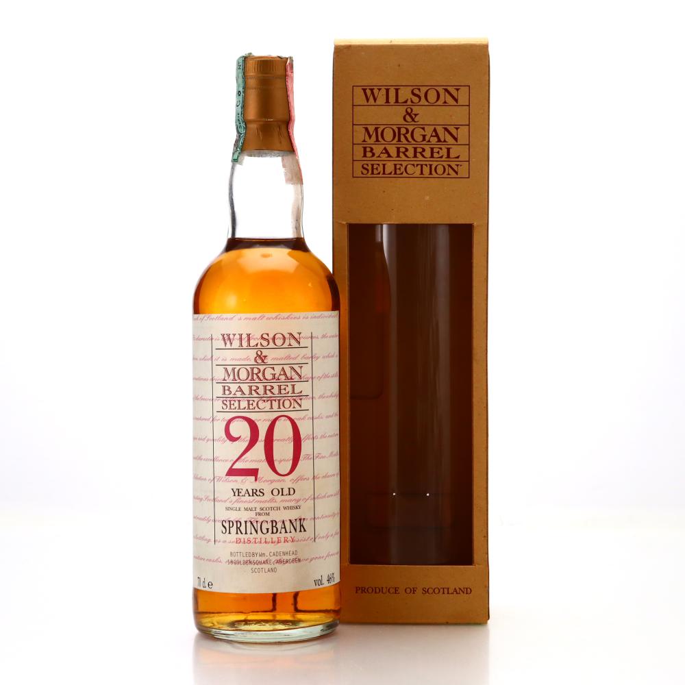 Springbank 20 Year Old Wilson & Morgan 1993 / First Releases