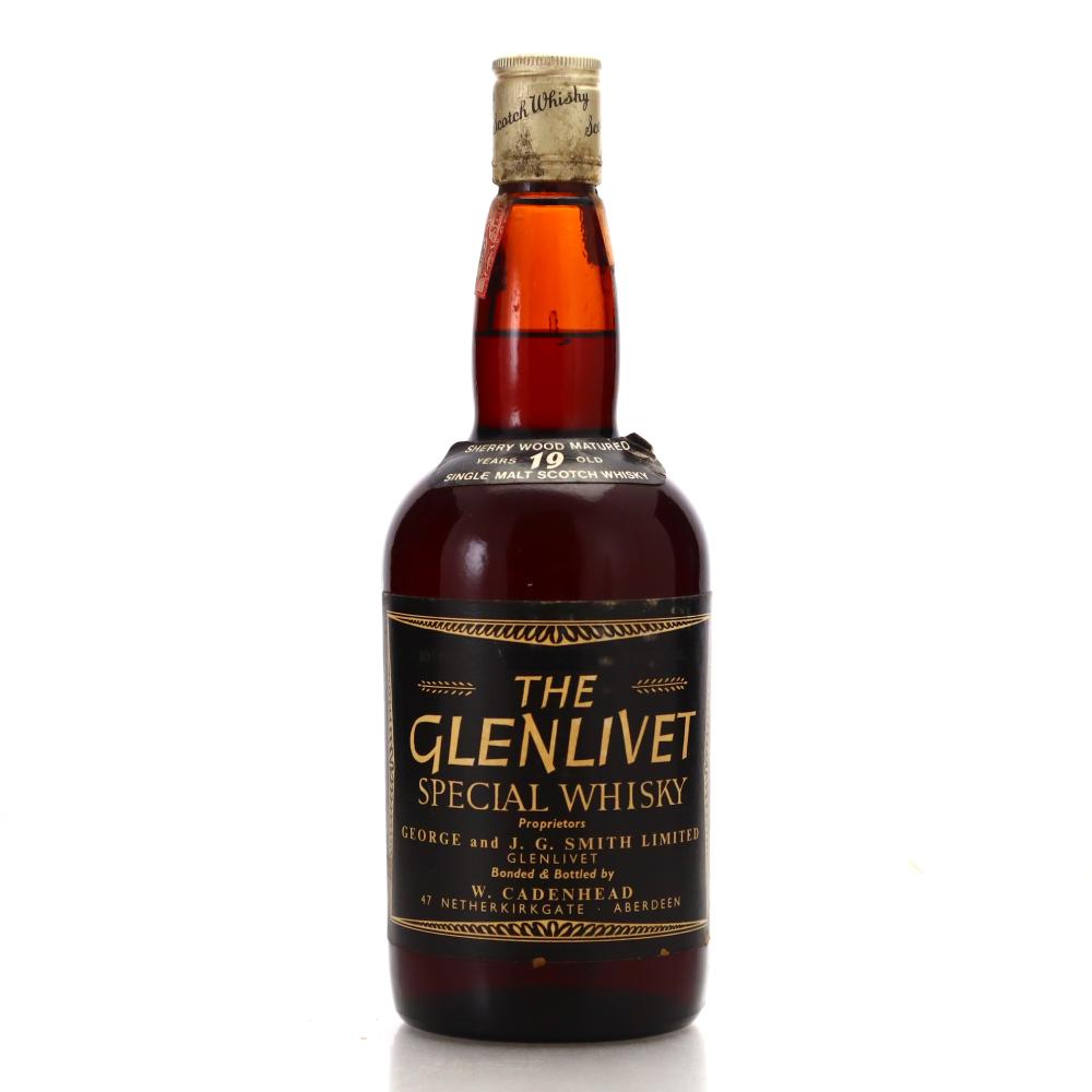 Glenlivet 19 Year Old Cadenhead's Sherry Wood 1970s / A. Sutti Import