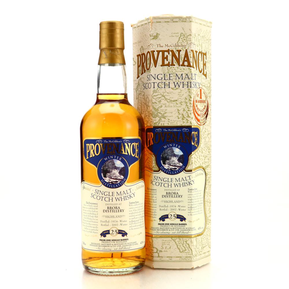 Brora 1974 Douglas McGibbon 25 Year Old / Winter
