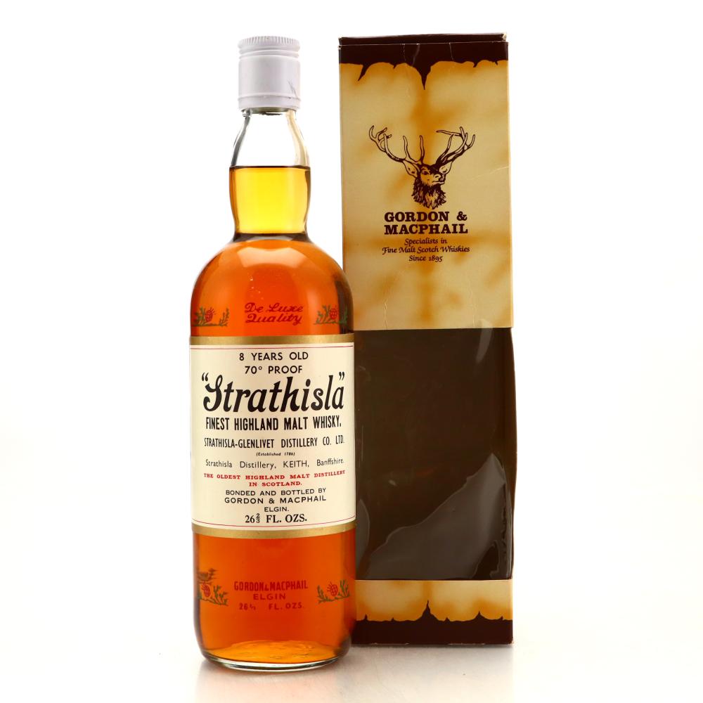 Strathisla 8 Year Old Gordon and MacPhail 70 Proof 1970s