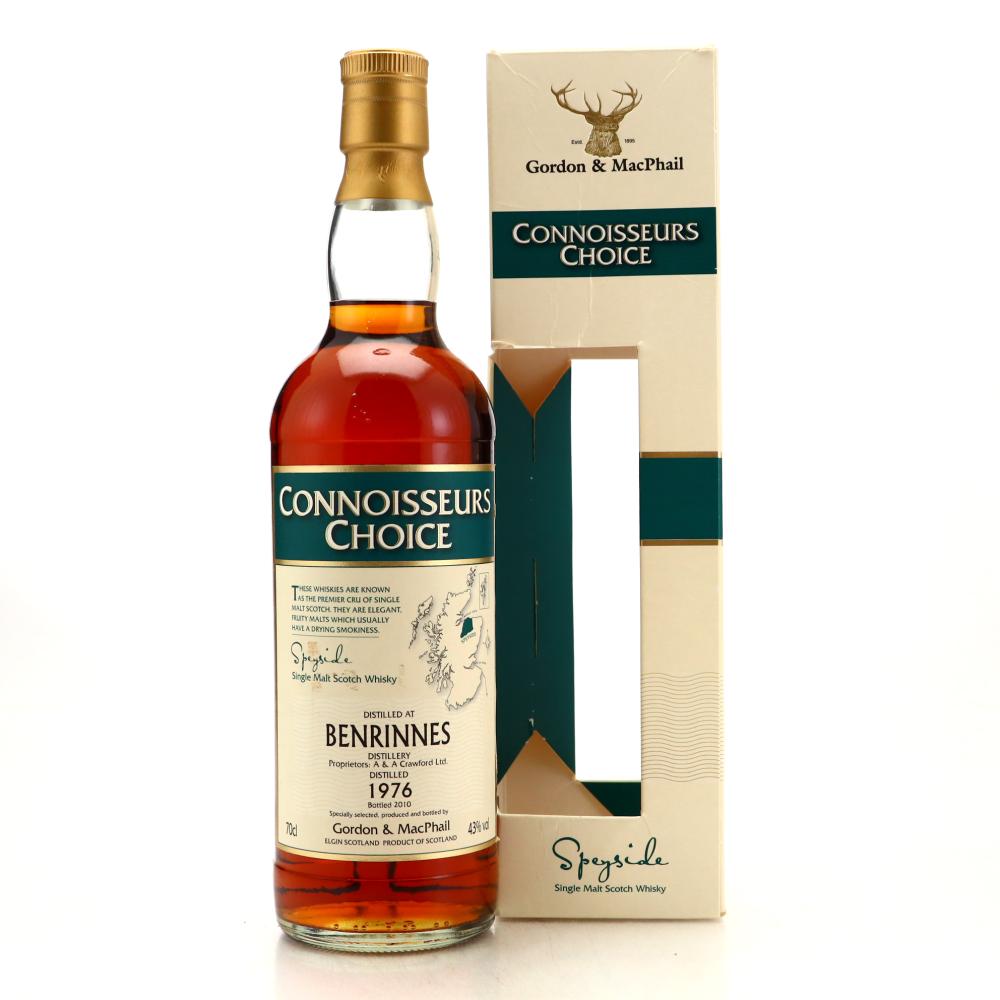 Benrinnes 1976 Gordon and MacPhail bottled 2010