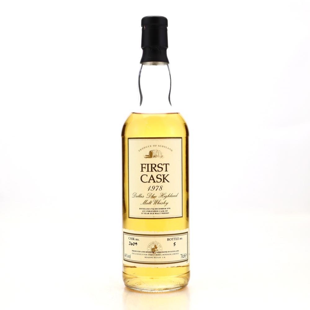 Dallas Dhu 1978 First Cask 15 Year Old #2609