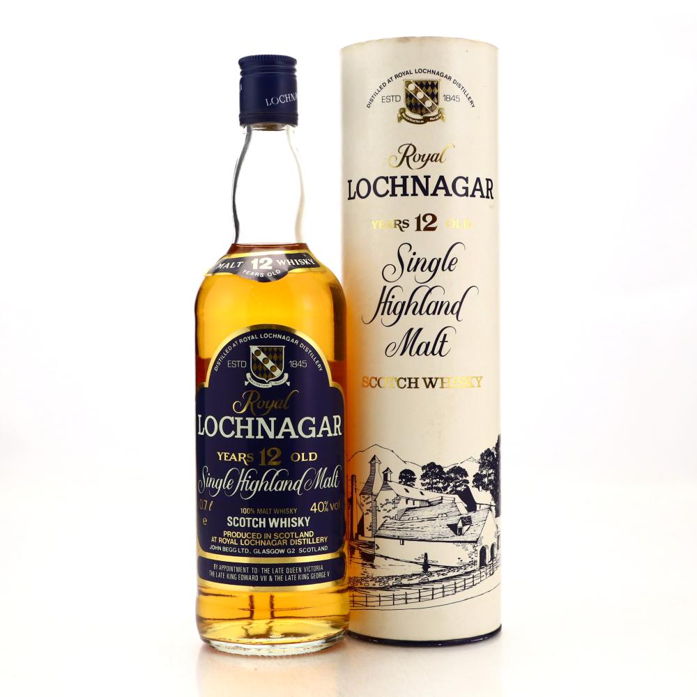 Royal Lochnagar 12 Year Old John Begg 1980s / Borco Marken Import
