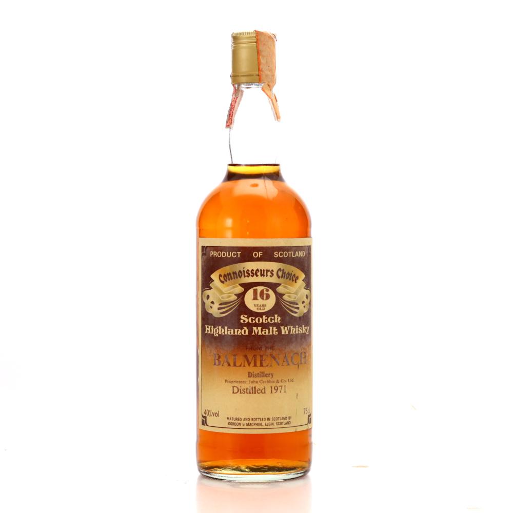 Balmenach 1971 Gordon and MacPhail 16 Year Old