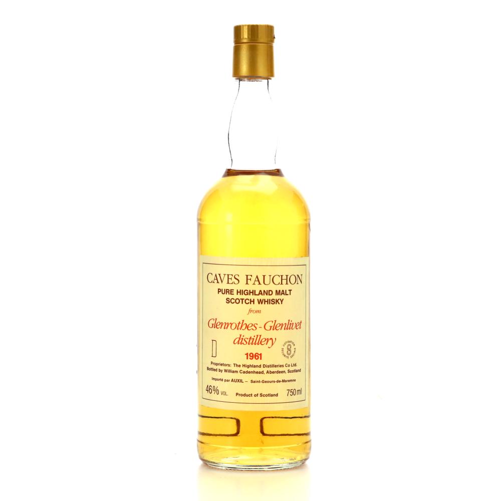 Glenrothes 1961 Caves Fauchon / Auxil