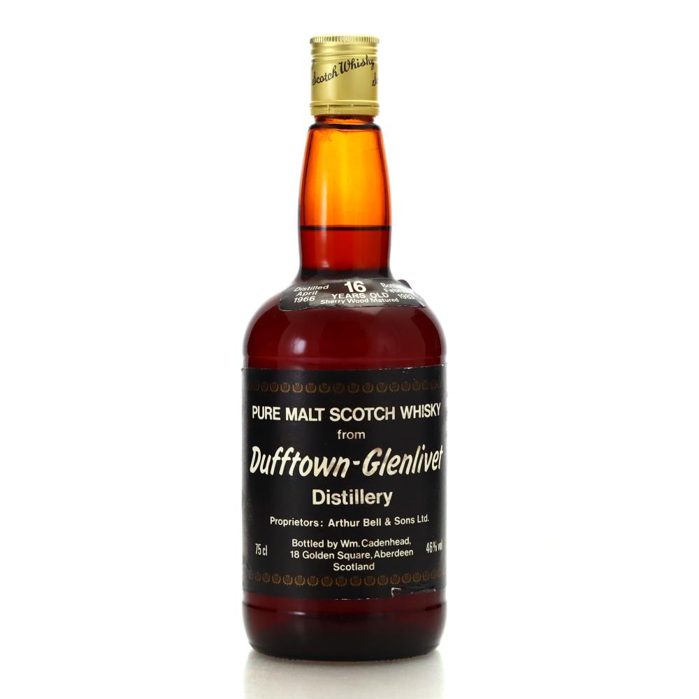 Dufftown 1966 Cadenhead's 16 Year Old Sherry Wood