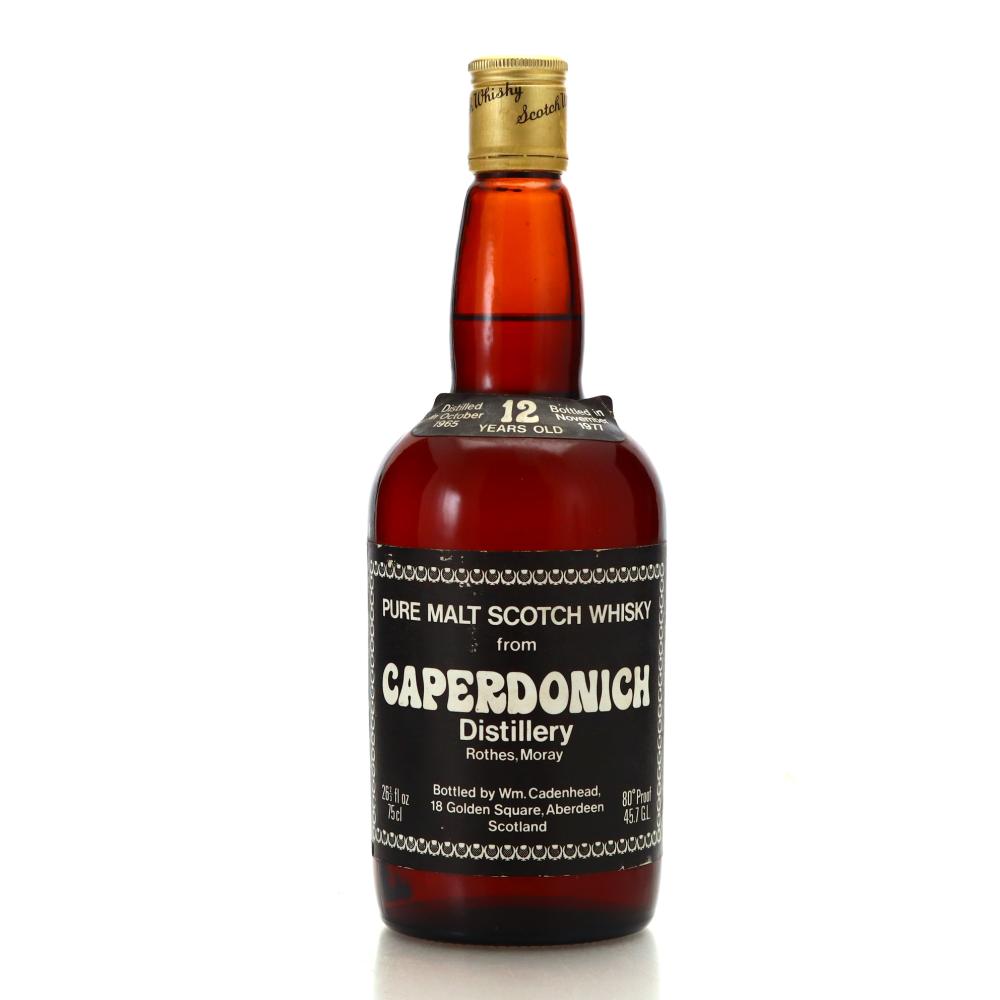 Caperdonich 1965 Cadenhead's 12 Year Old / Scoma Import