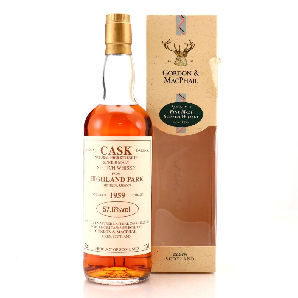 Highland Park 1959 Gordon and MacPhail Original 'Cask'