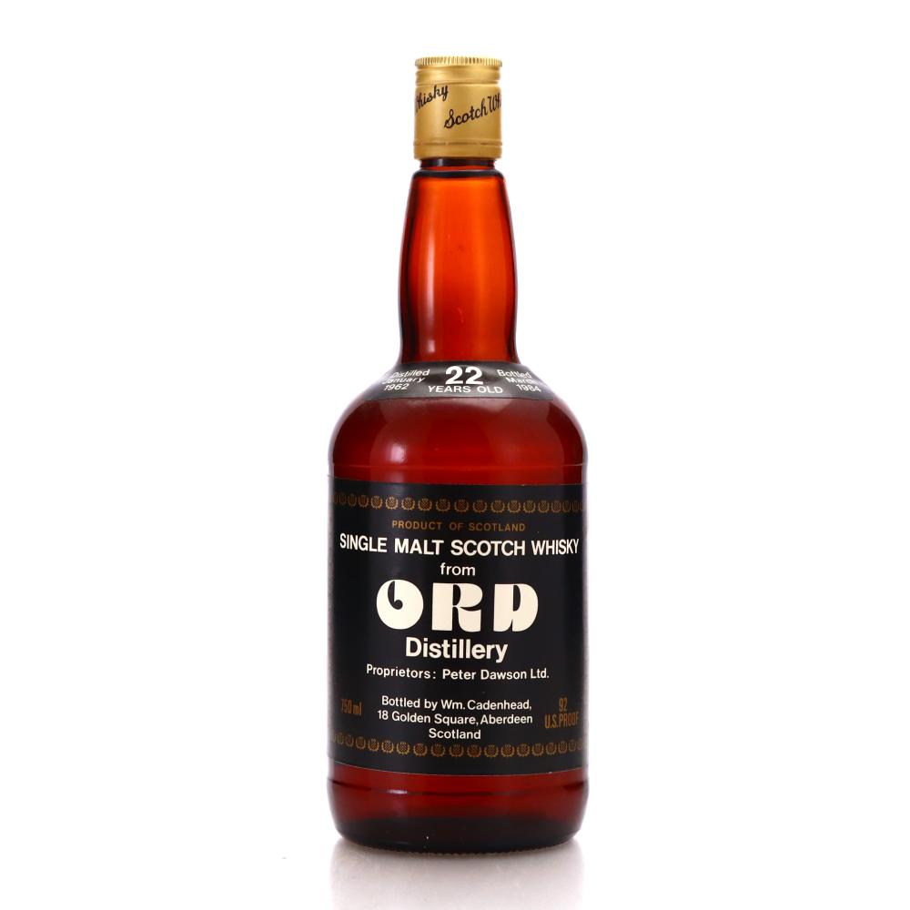 Glen Ord 1962 Cadenhead's 22 Year Old / US Import