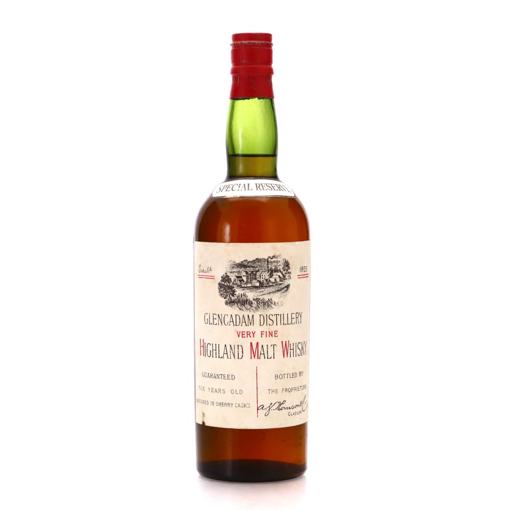 Glencadam 6 Year Old Special Reserve circa 1950s