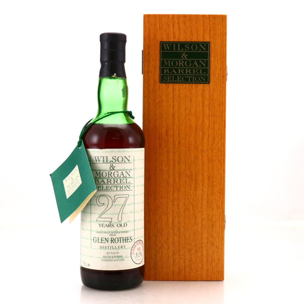 Glenrothes 1966 Wilson and Morgan 27 Year Old Cask Strength