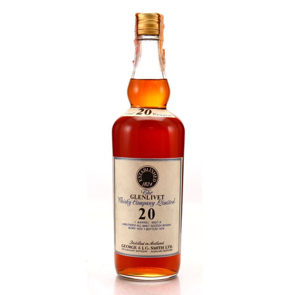 Glenlivet 1955 20 Year Old