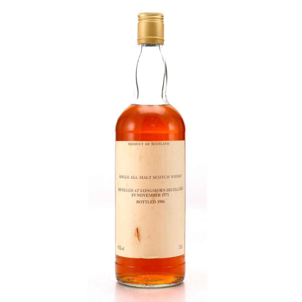 Longmorn 1971 bottled 1986