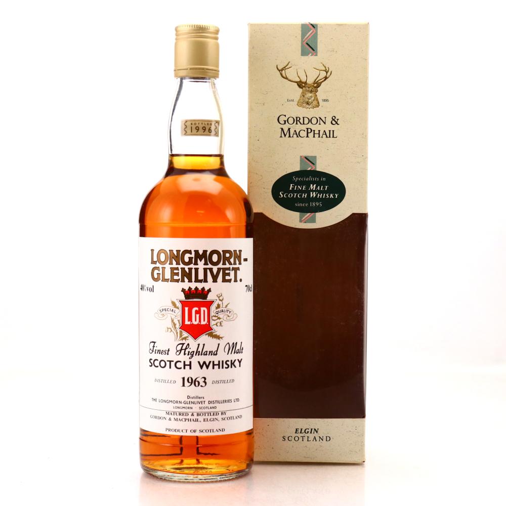 Longmorn 1963 Gordon and MacPhail bottled 1996
