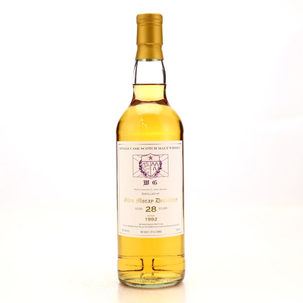 Glen Moray 1992 Whisky Guzzlers 28 Year Old