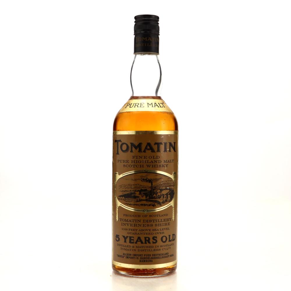 Tomatin 5 Year Old 1970s / German Import