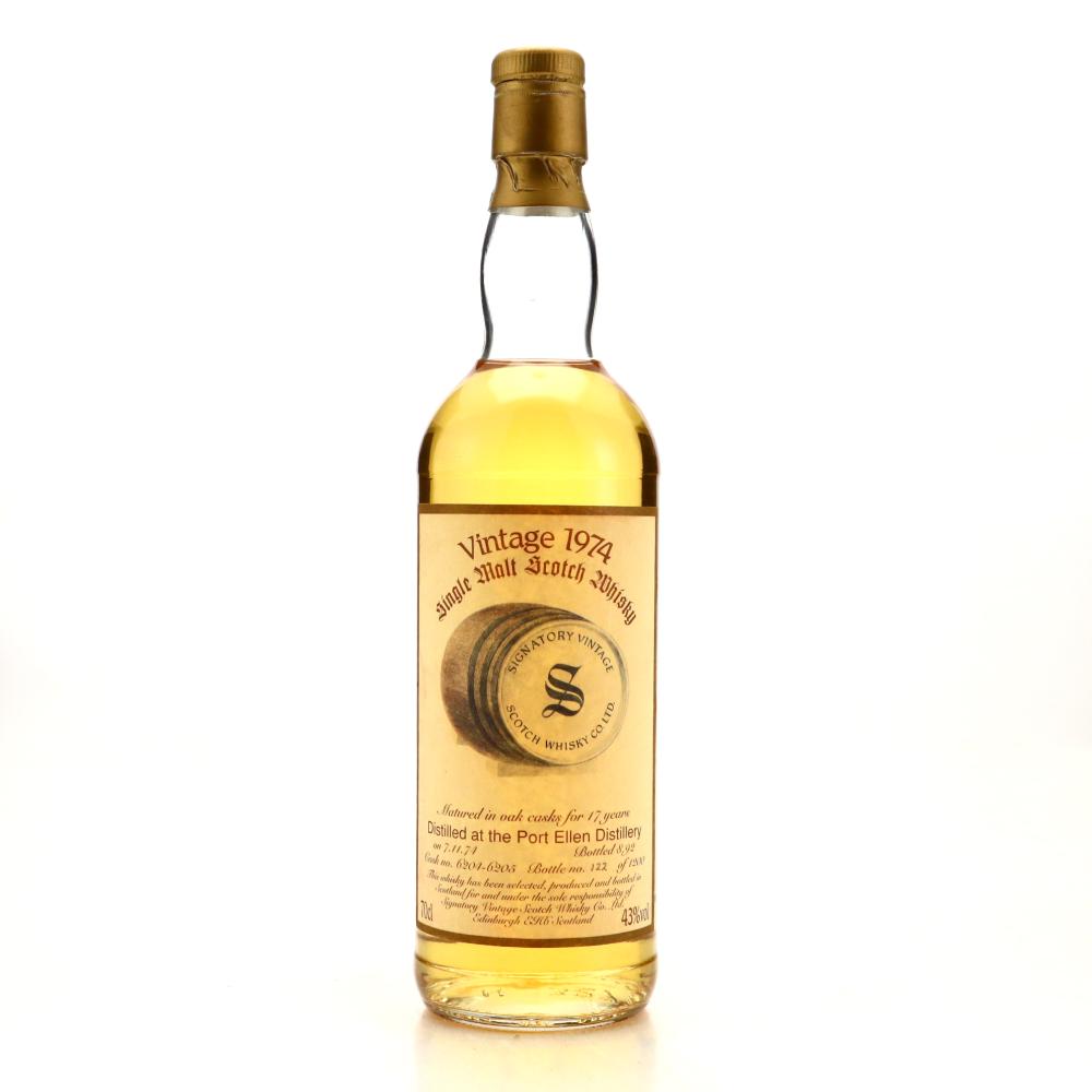 Port Ellen 1974 Signatory Vintage 17 Year Old