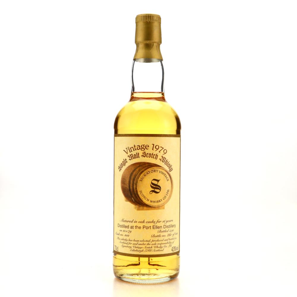 Port Ellen 1979 Signatory Vintage 16 Year Old