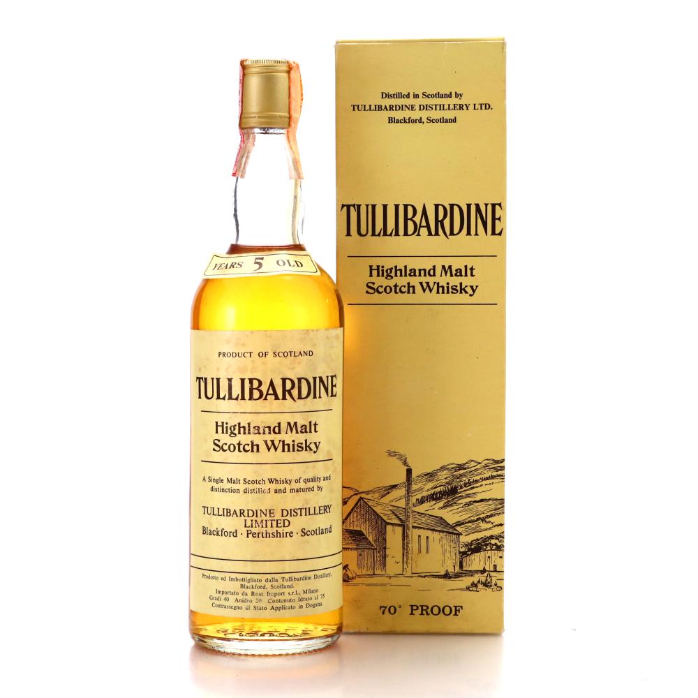 Tullibardine 5 Year Old 1970s / Ross Import