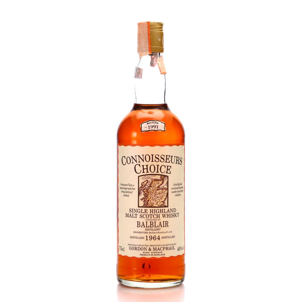 Balblair 1964 Gordon and MacPhail bottled 1991