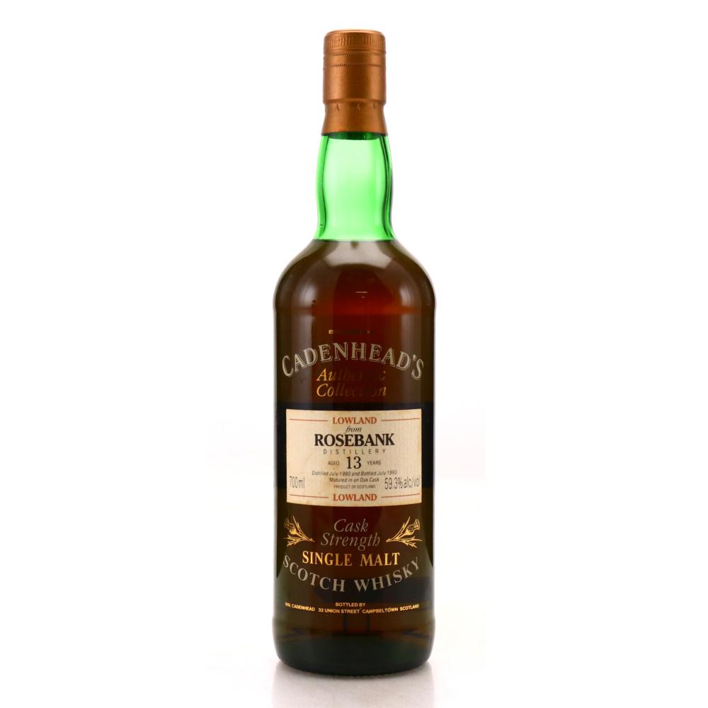 Rosebank 1980 Cadenhead's 13 Year Old